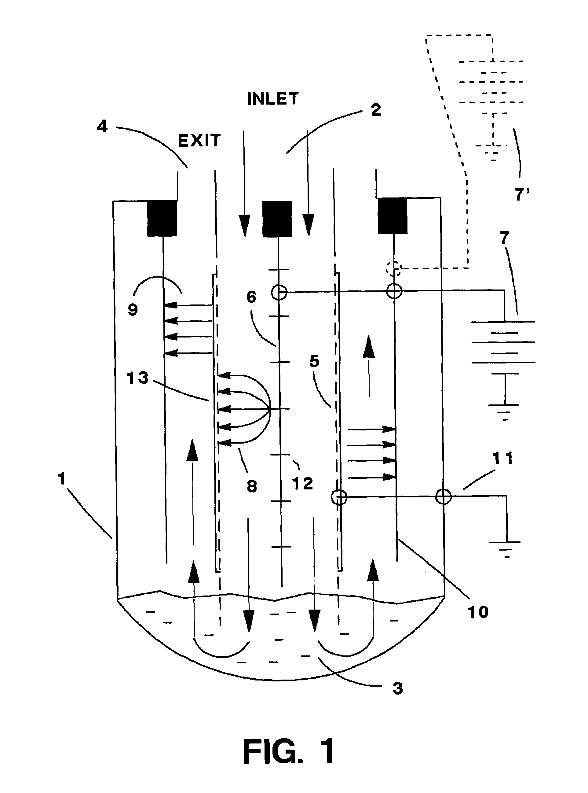 Hybrid wet electrostatic collector