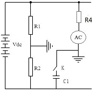 Alternating-current intrusion fault warning and maloperation prevention device