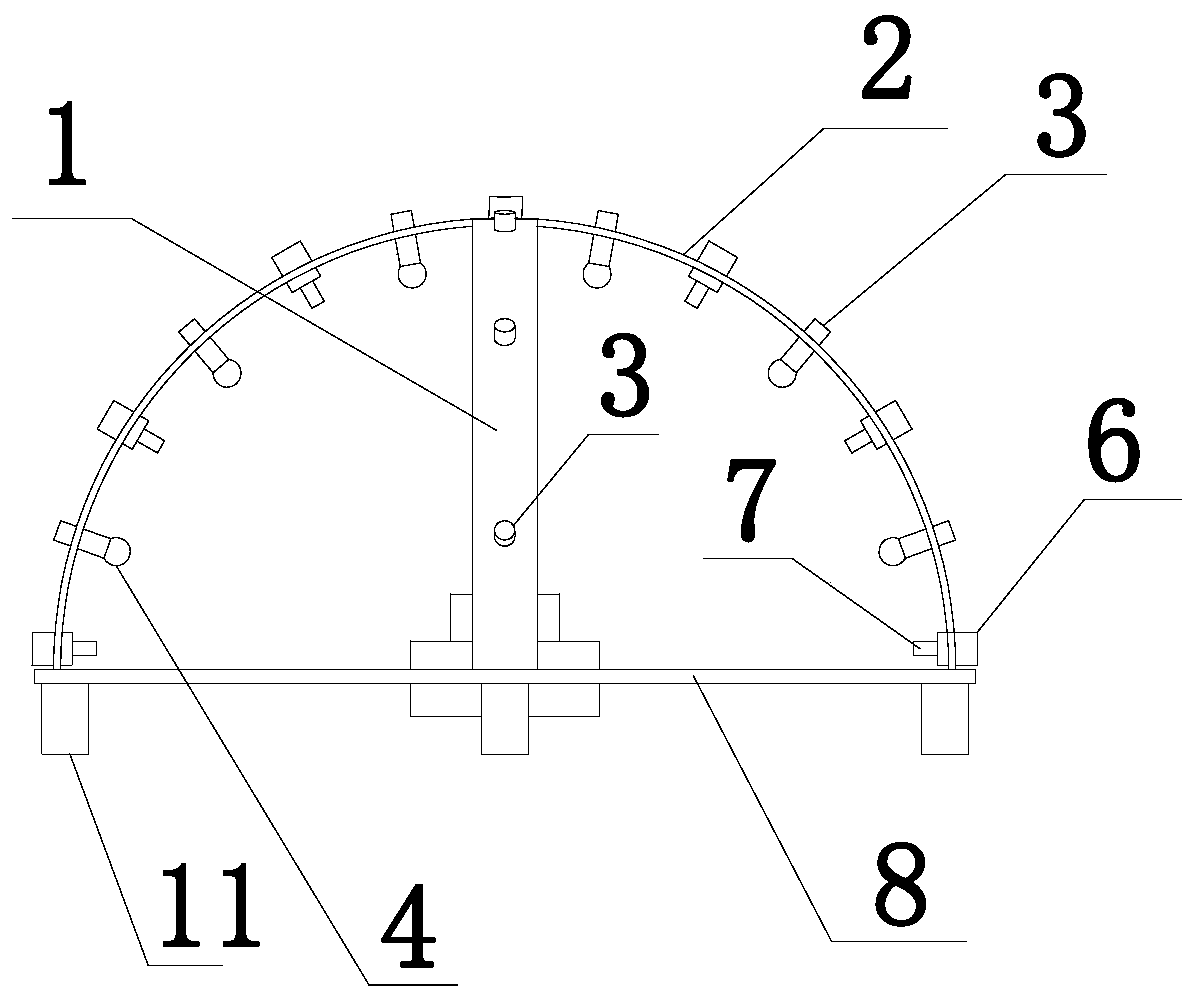 Automatic three-dimensional high-definition camera shooting cultural relic data protection device and method