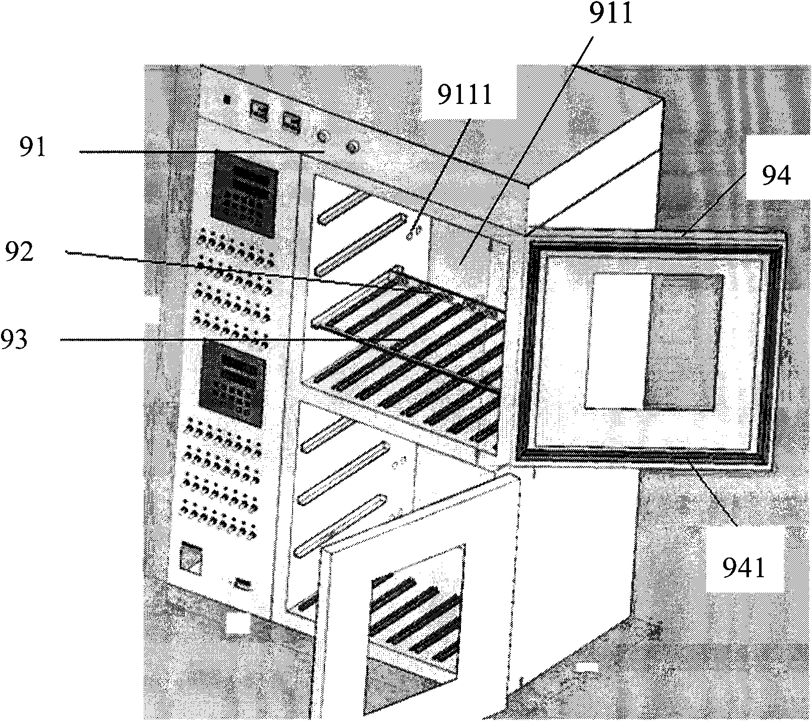 Vacuum formation method of lithium ion battery