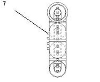 Multifunctional LED (light emitting diode) ultraviolet air sterilization method and device