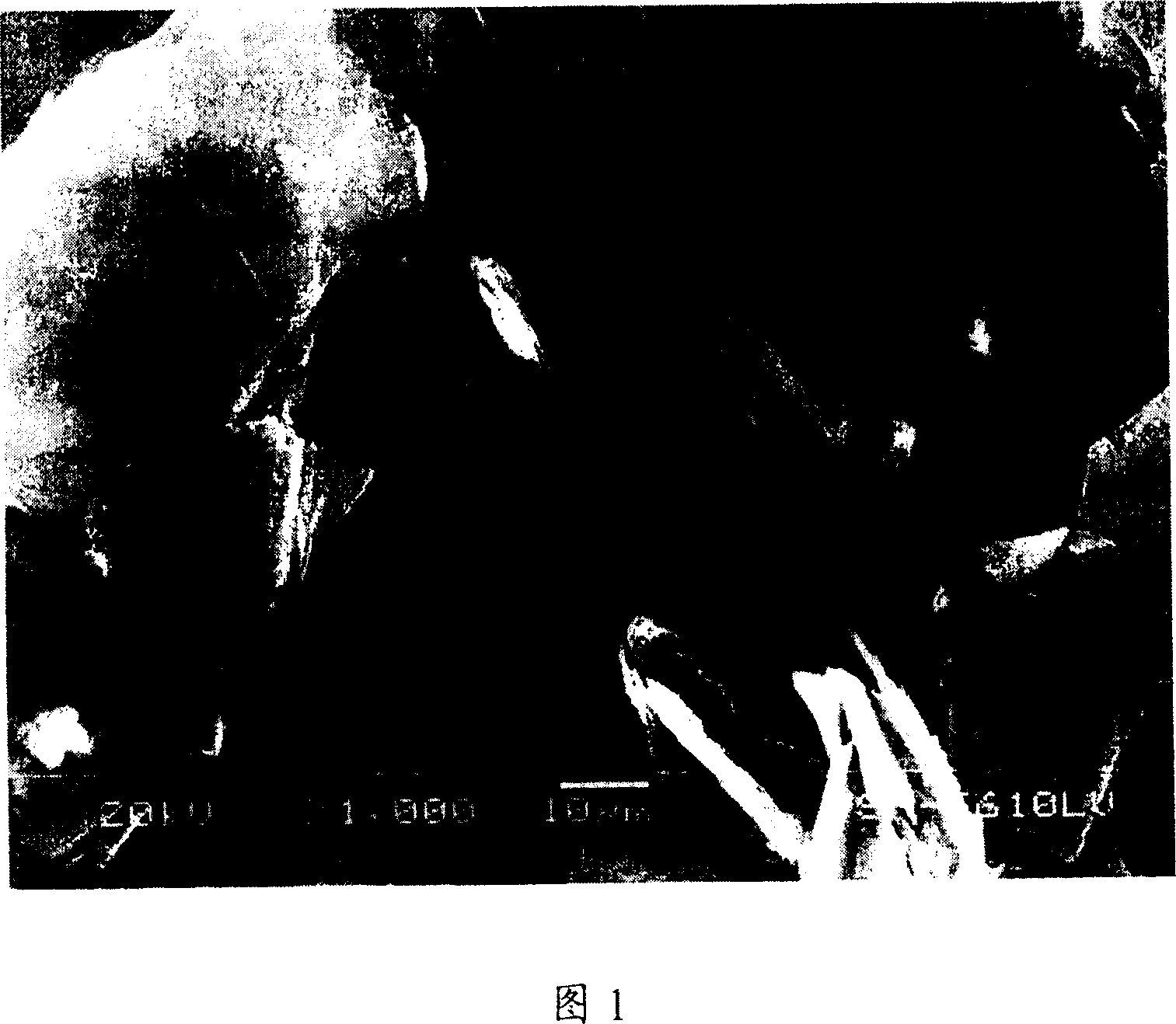 A negative electrode graphite material for lithium-ion secondary battery and preparation method thereof