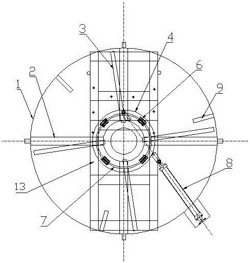 Flotation device and method for removing free carbon in silicon carbide powder