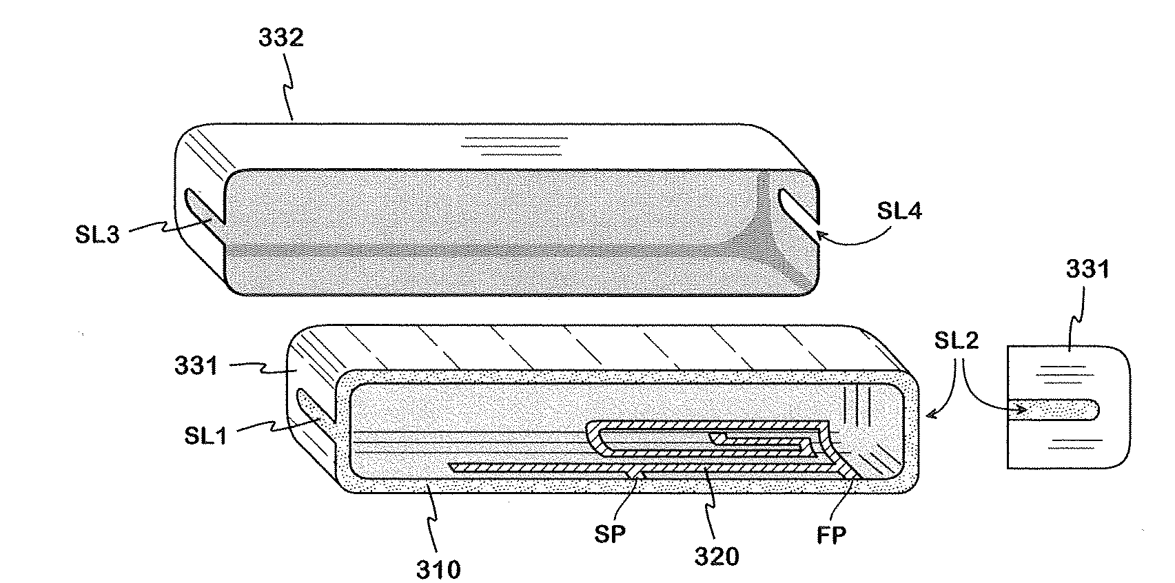 Antenna provided with cover radiator