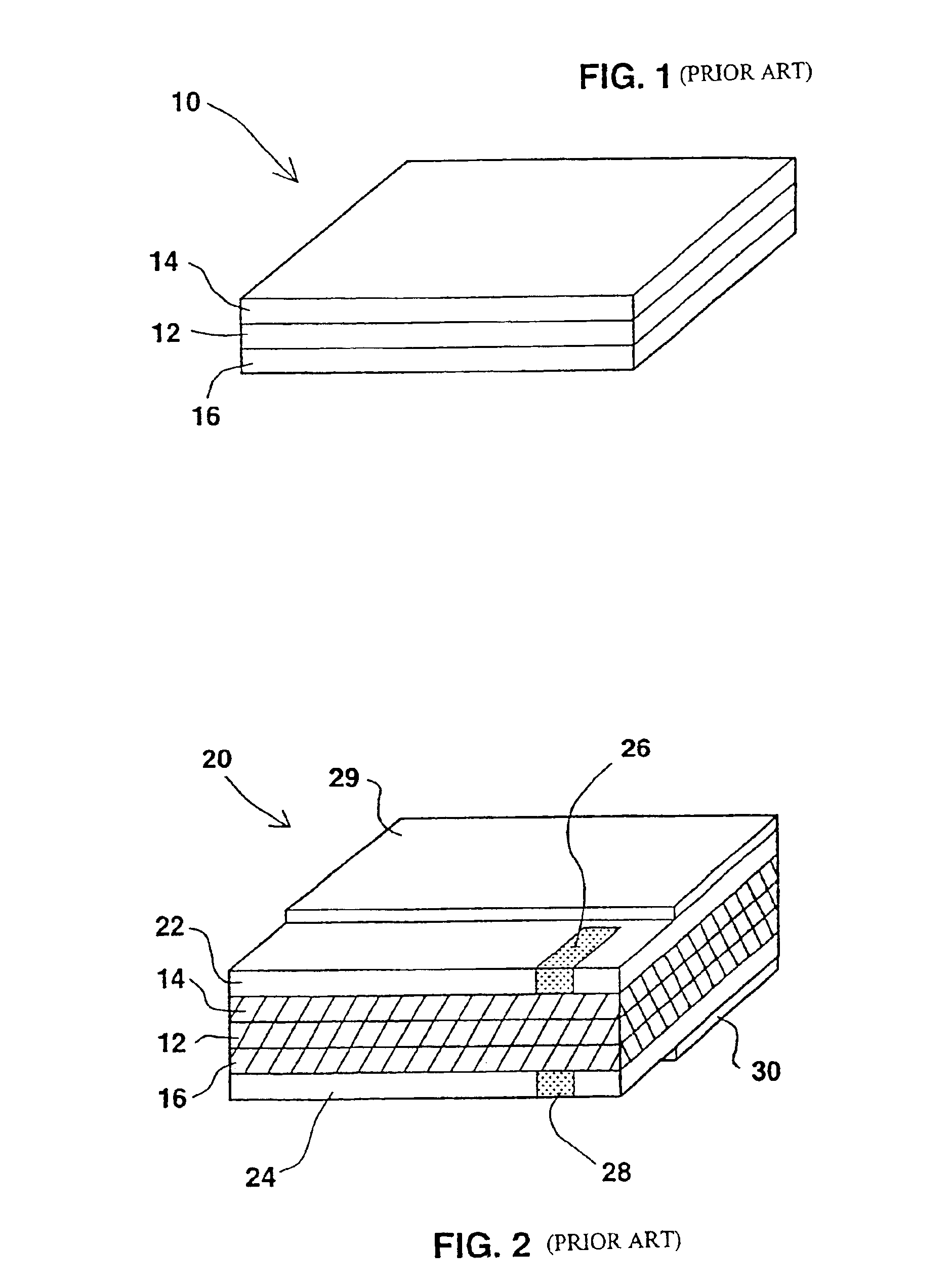 Functionally improved battery and method of making same