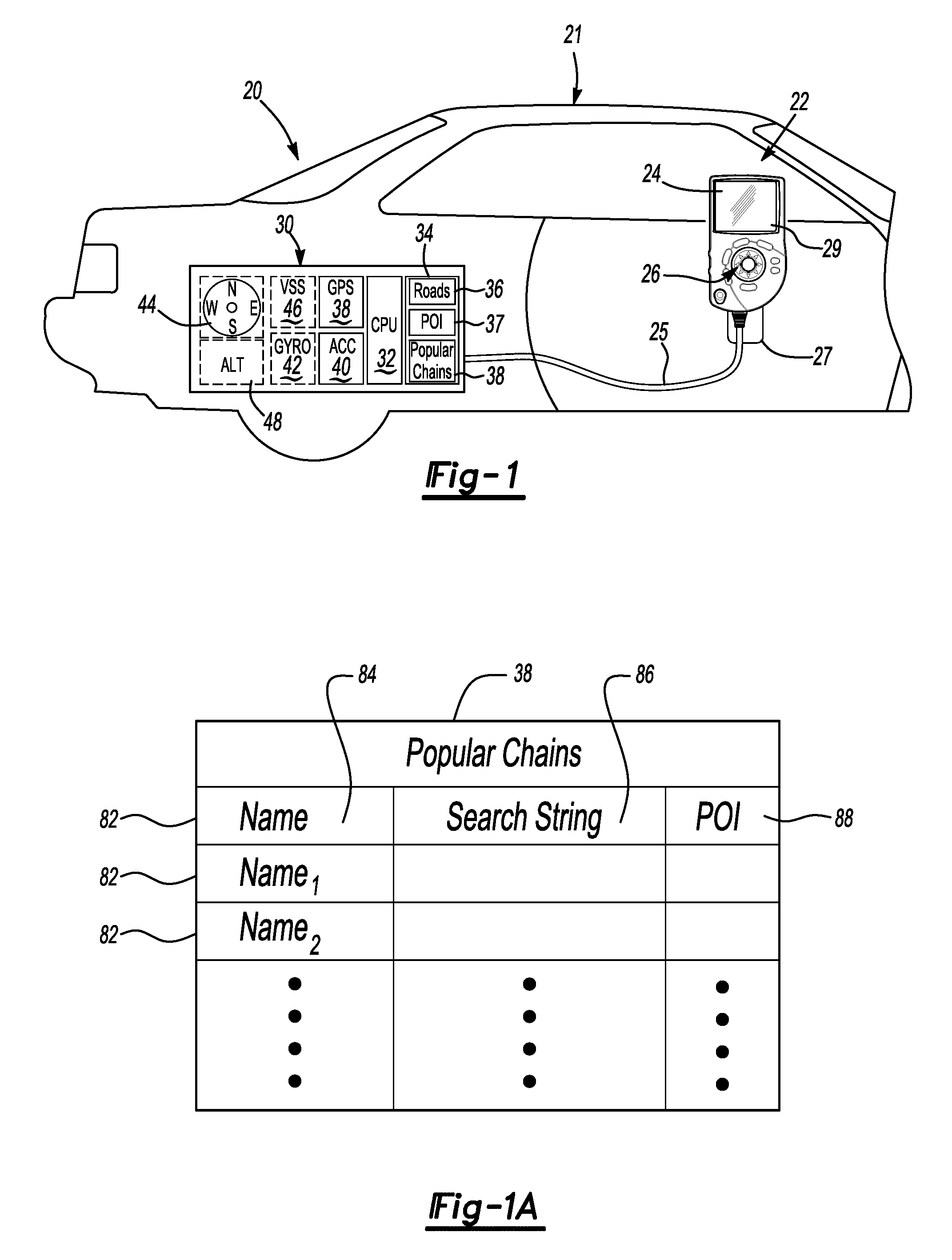 Navigation system with points of interest search