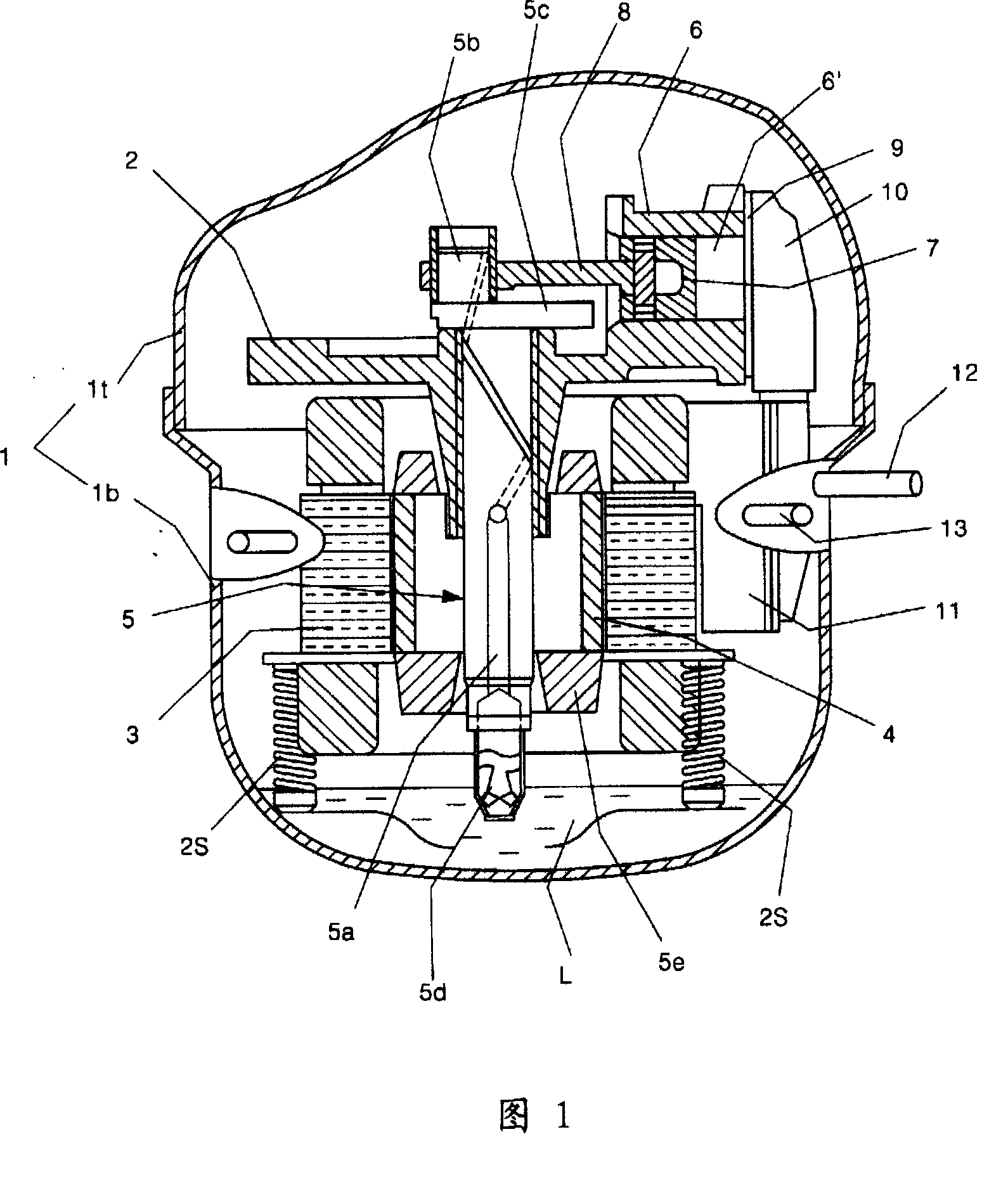 Hermetic compressor