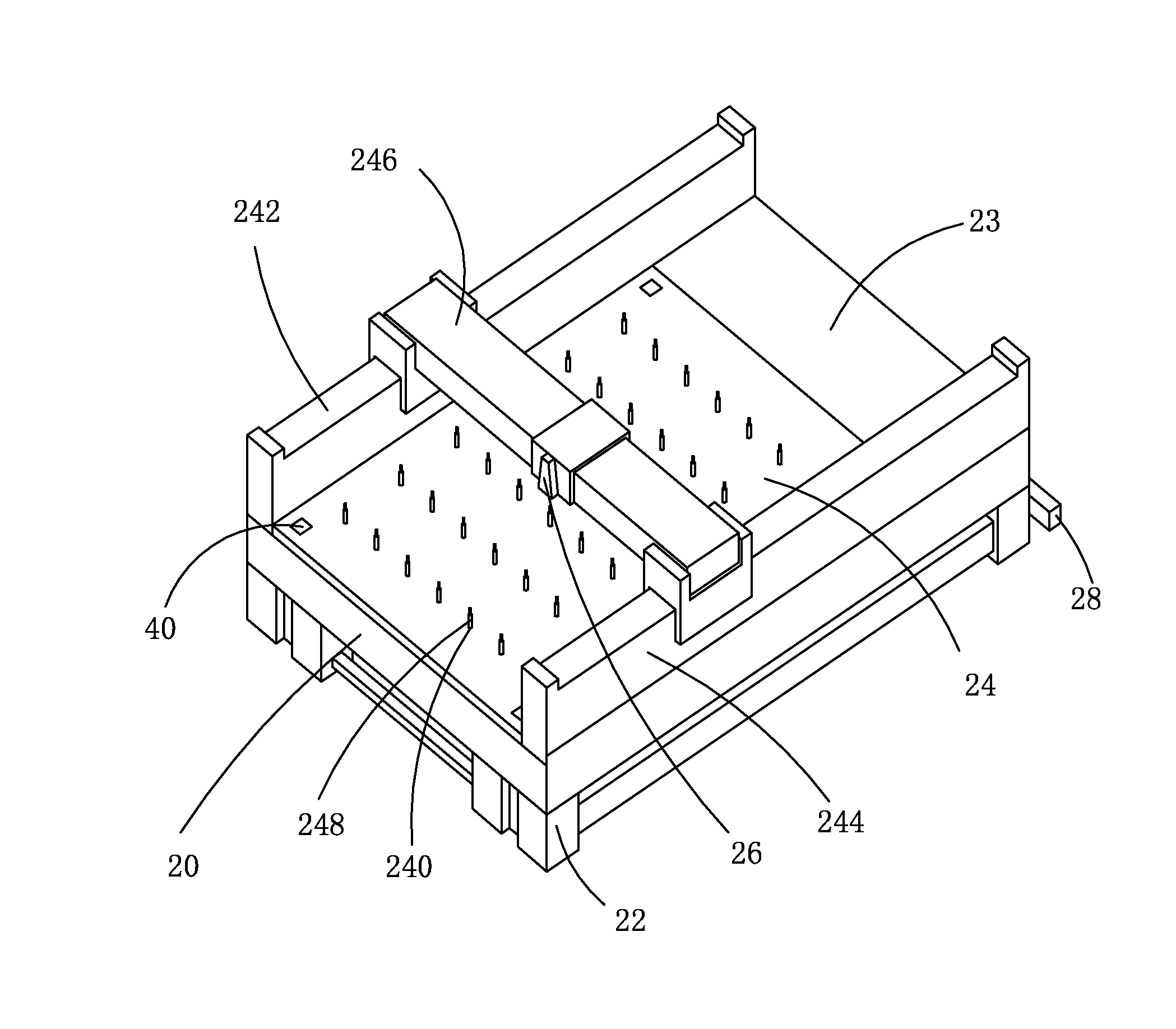 Orthogonality compensation method for length measurement device and length measurement device using same