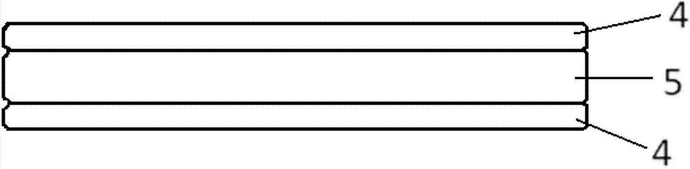 Welding strip used in low-temperature welding mode and used for solar photovoltaic module