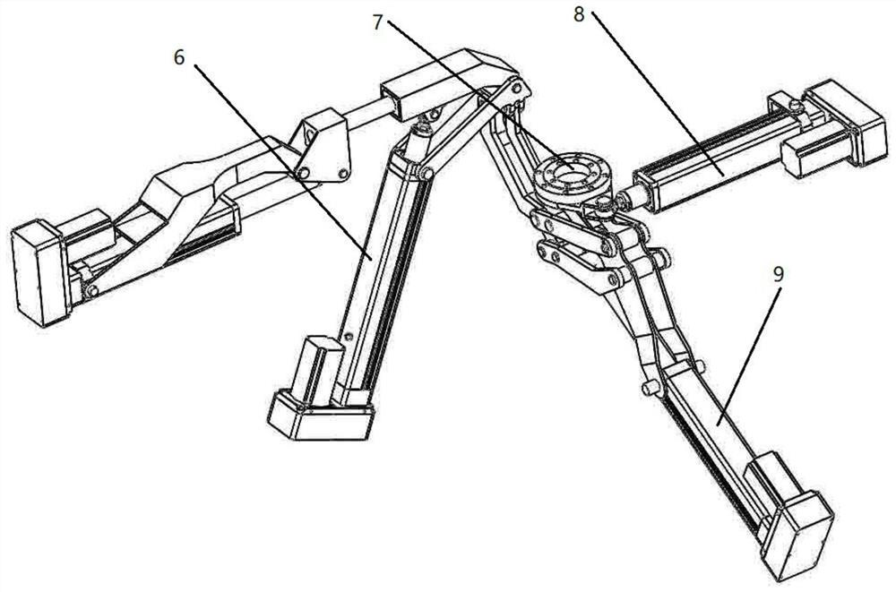 Medical rehabilitation robot and motion control method for hip joint rehabilitation