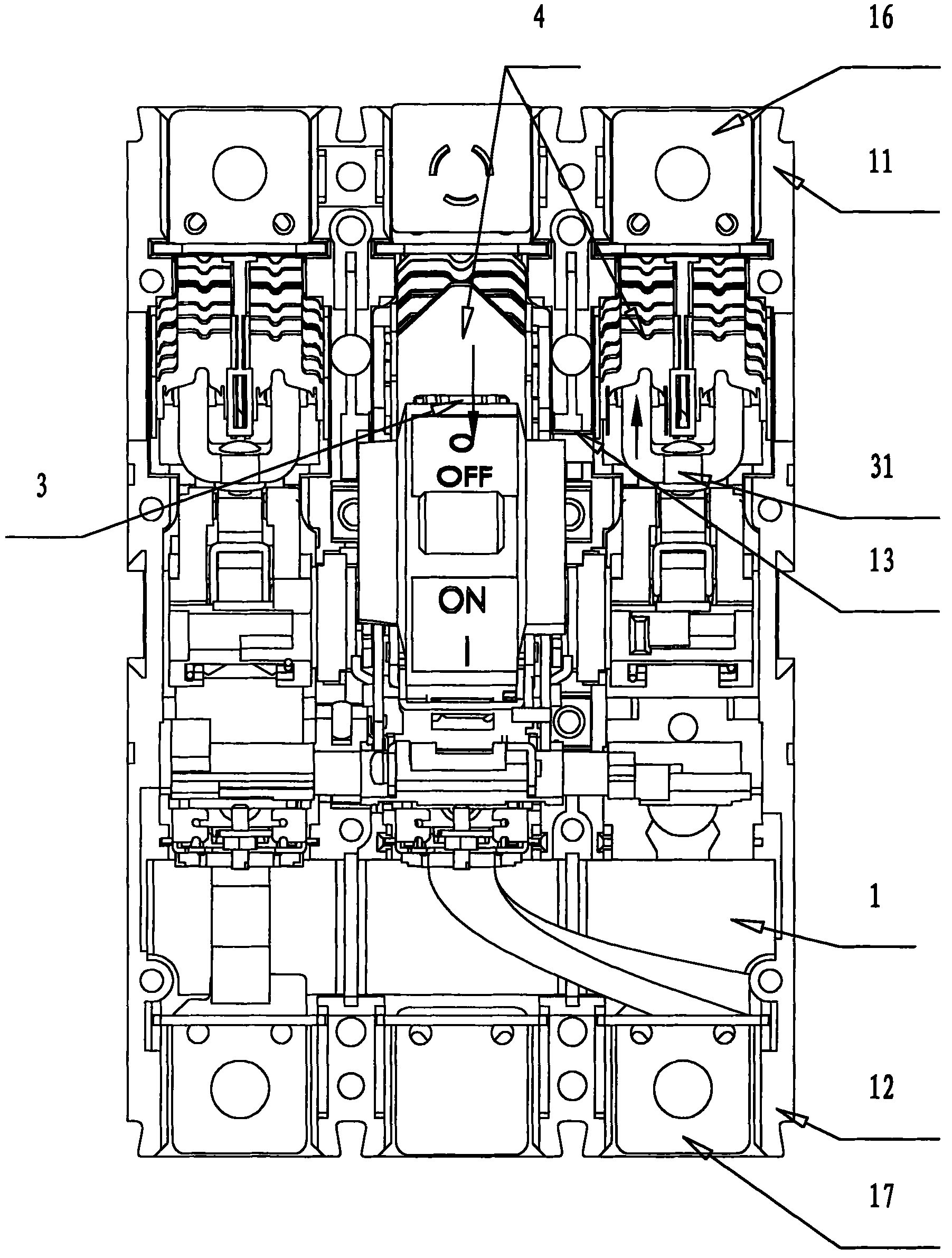 Multi-breakpoint circuit breaker