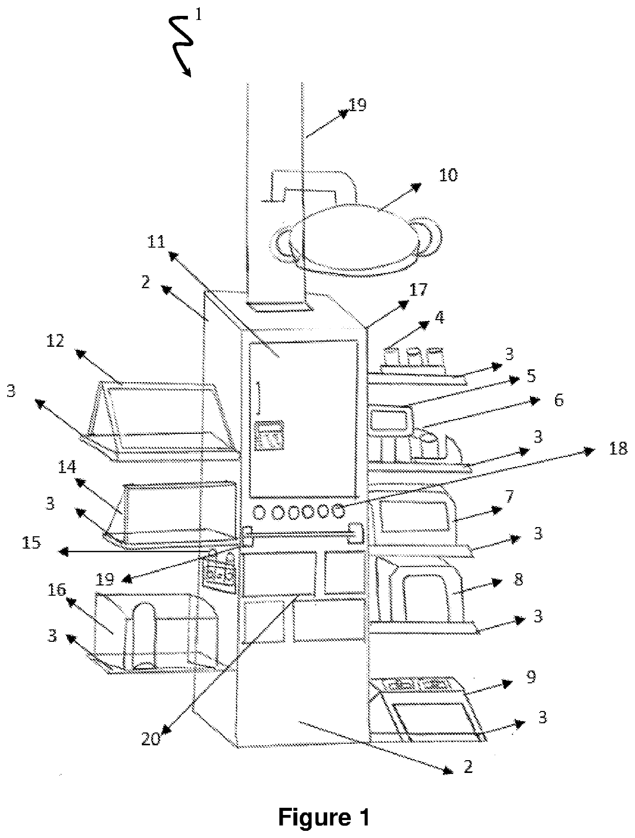 Pendant device and patient treatment and reporting method