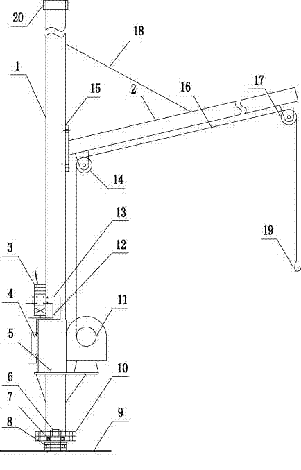 Underground pneumatic transfer device