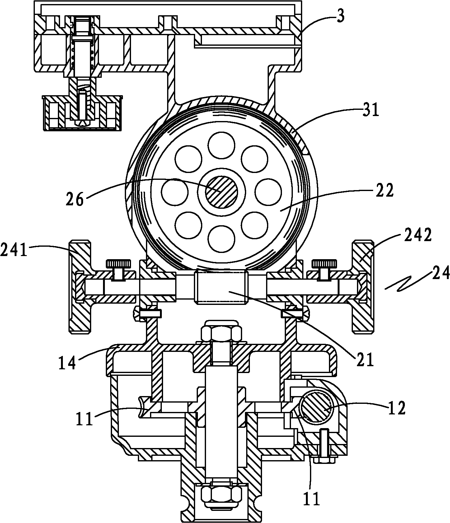 Fine tuning horizon instrument of observation mirror