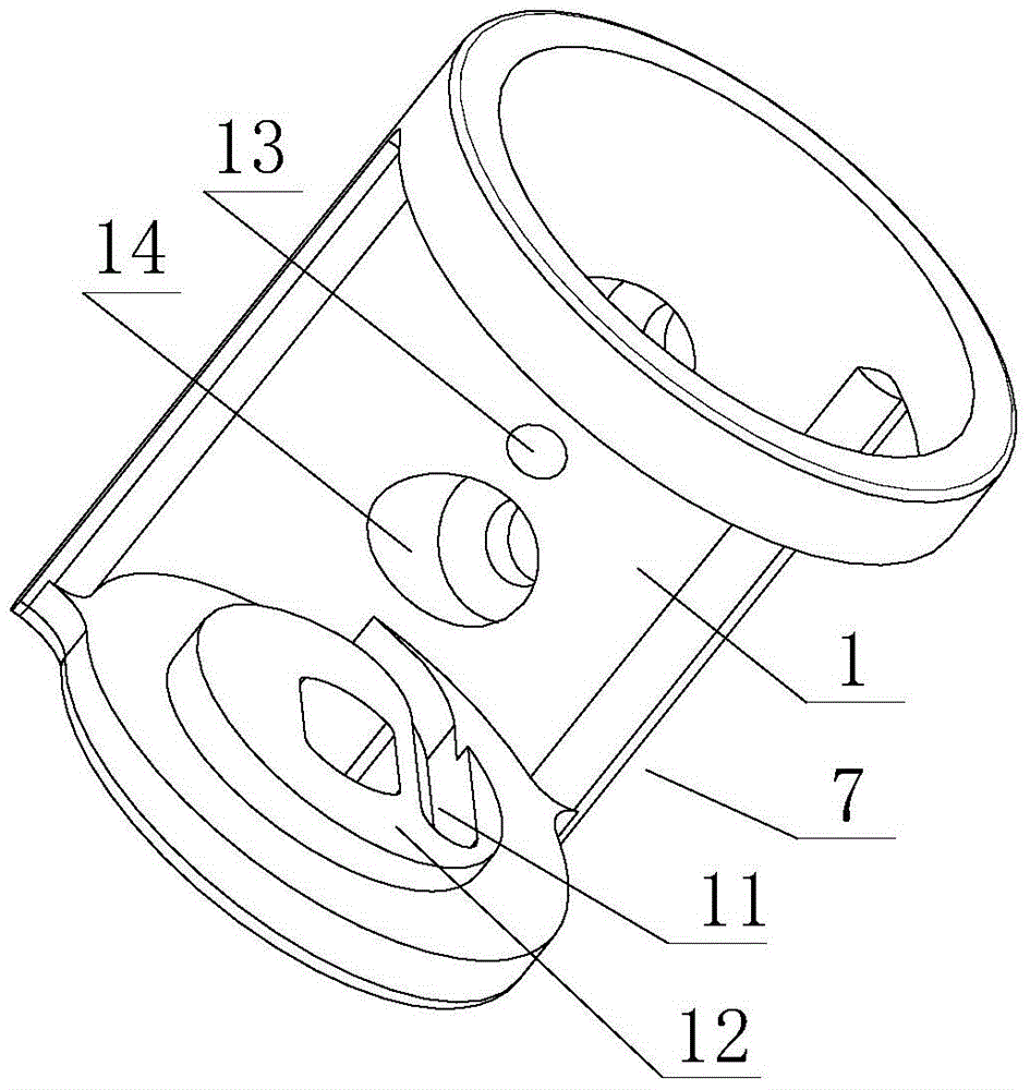 a shaft structure