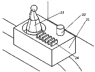 Self-balancing wheelchair for nursing