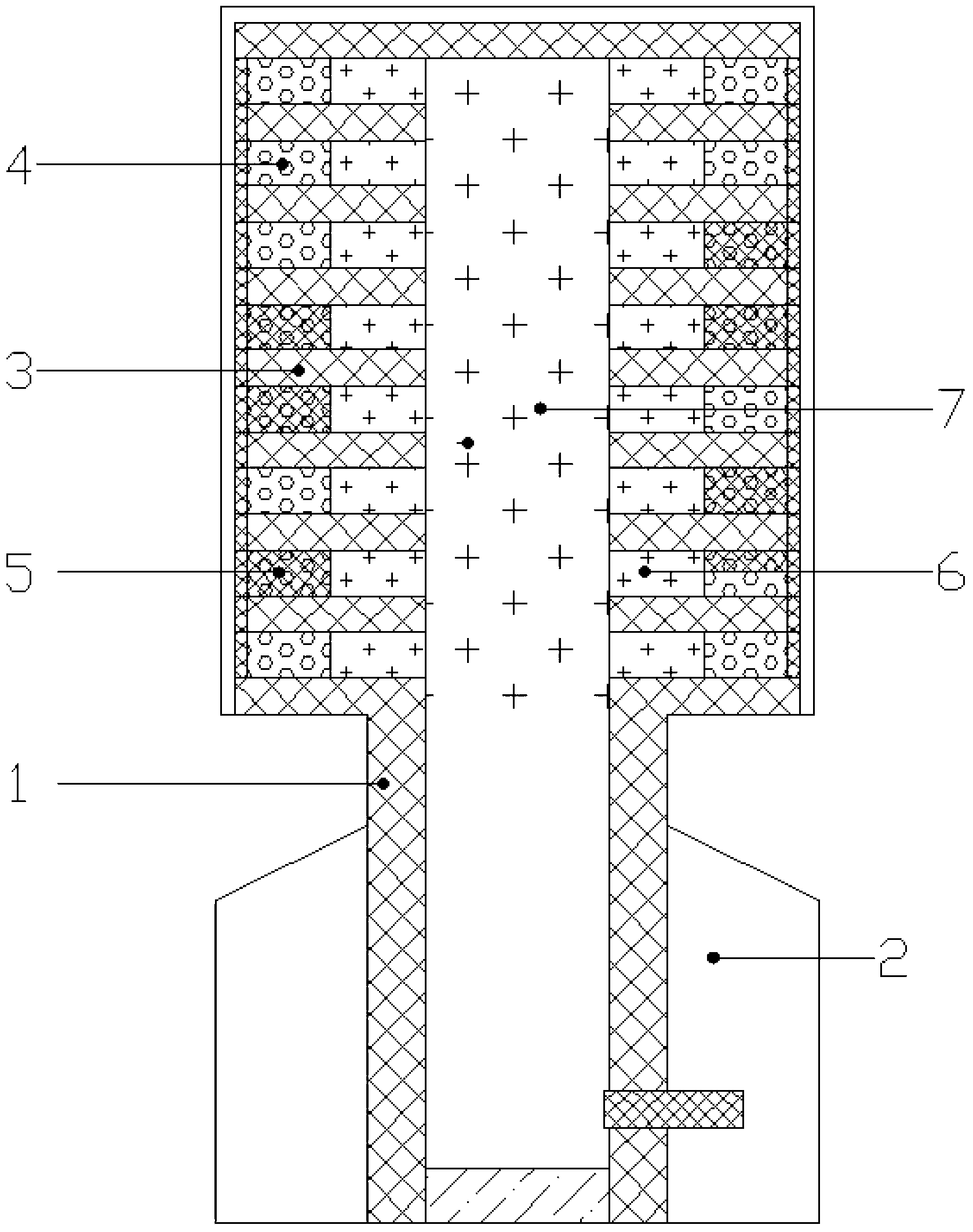 Image-text firework production method with users dyeing partial preset part