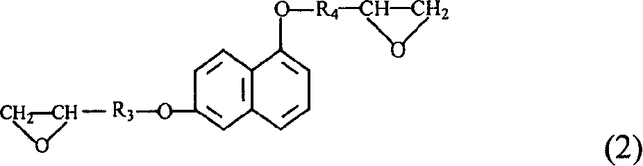 Modified epoxy resin adhesive and its preparation process