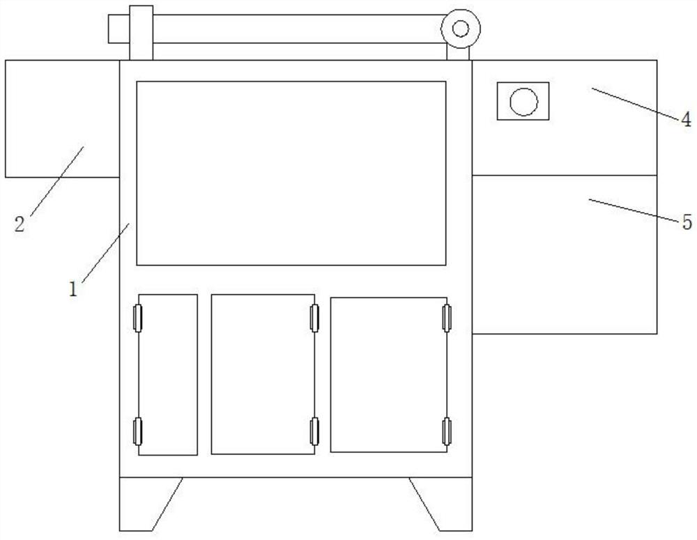 A garbage collection device with classification function