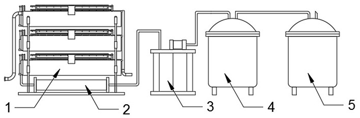Wastewater treatment device and method