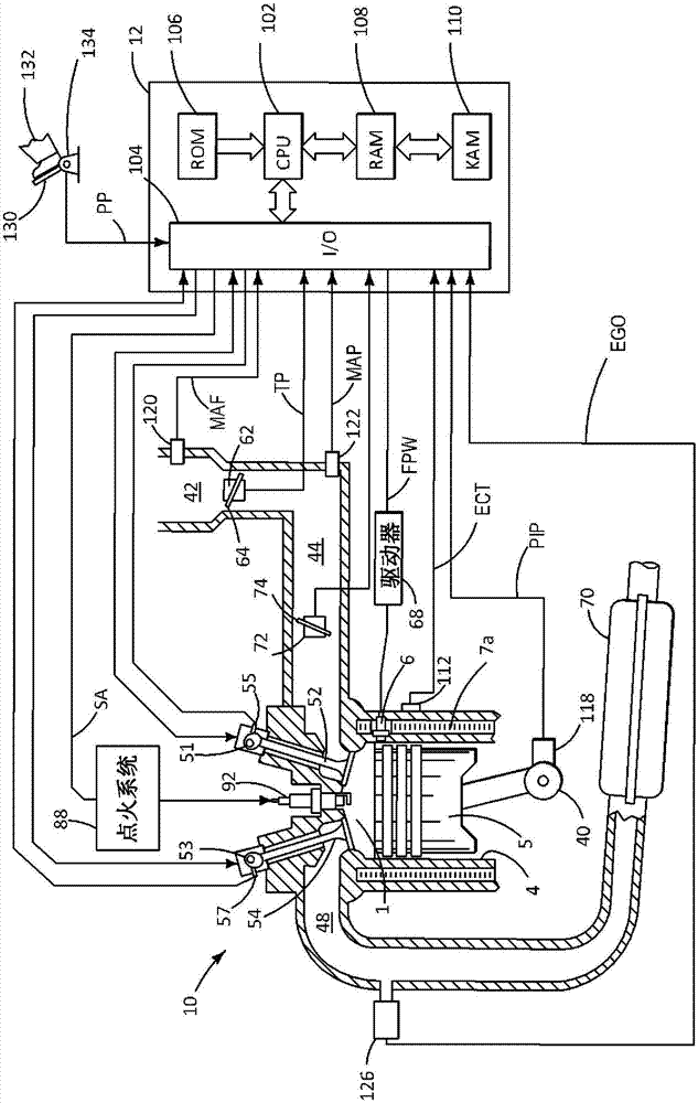 Internal combustion engine having spraying device in cylinder tube, and operating method thereof