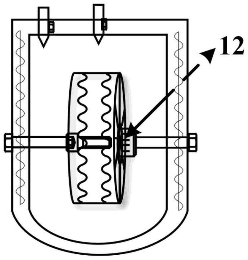 A waste tire crushing and desulfurization integrated device and application method based on supercritical carbon dioxide jet