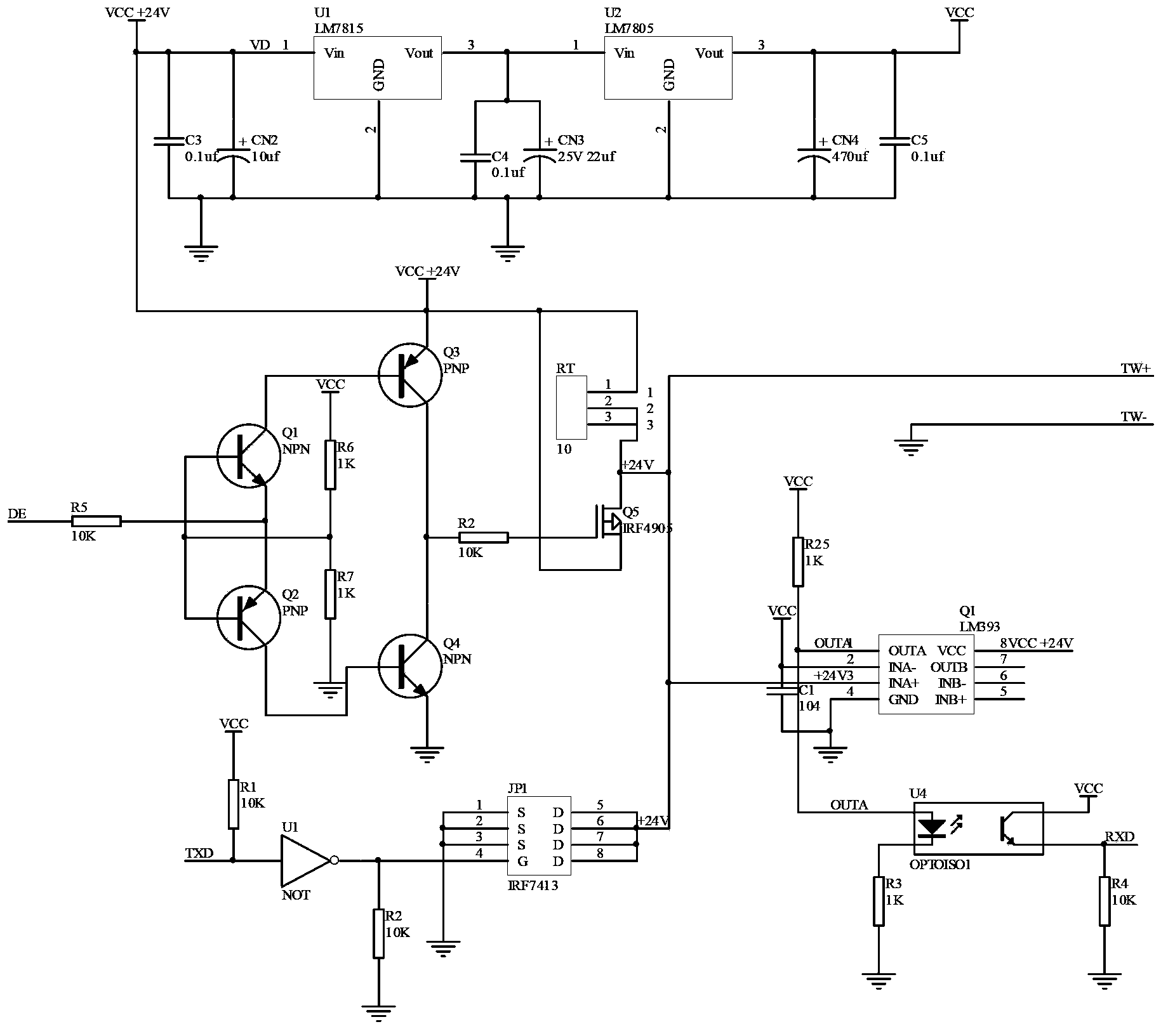 Two-wire system electronic tag assisted order-picking system