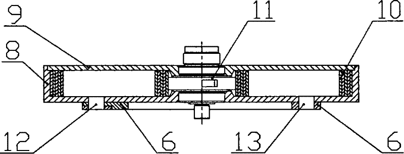 Coaxial double-layer barrel linkage mechanism of watch