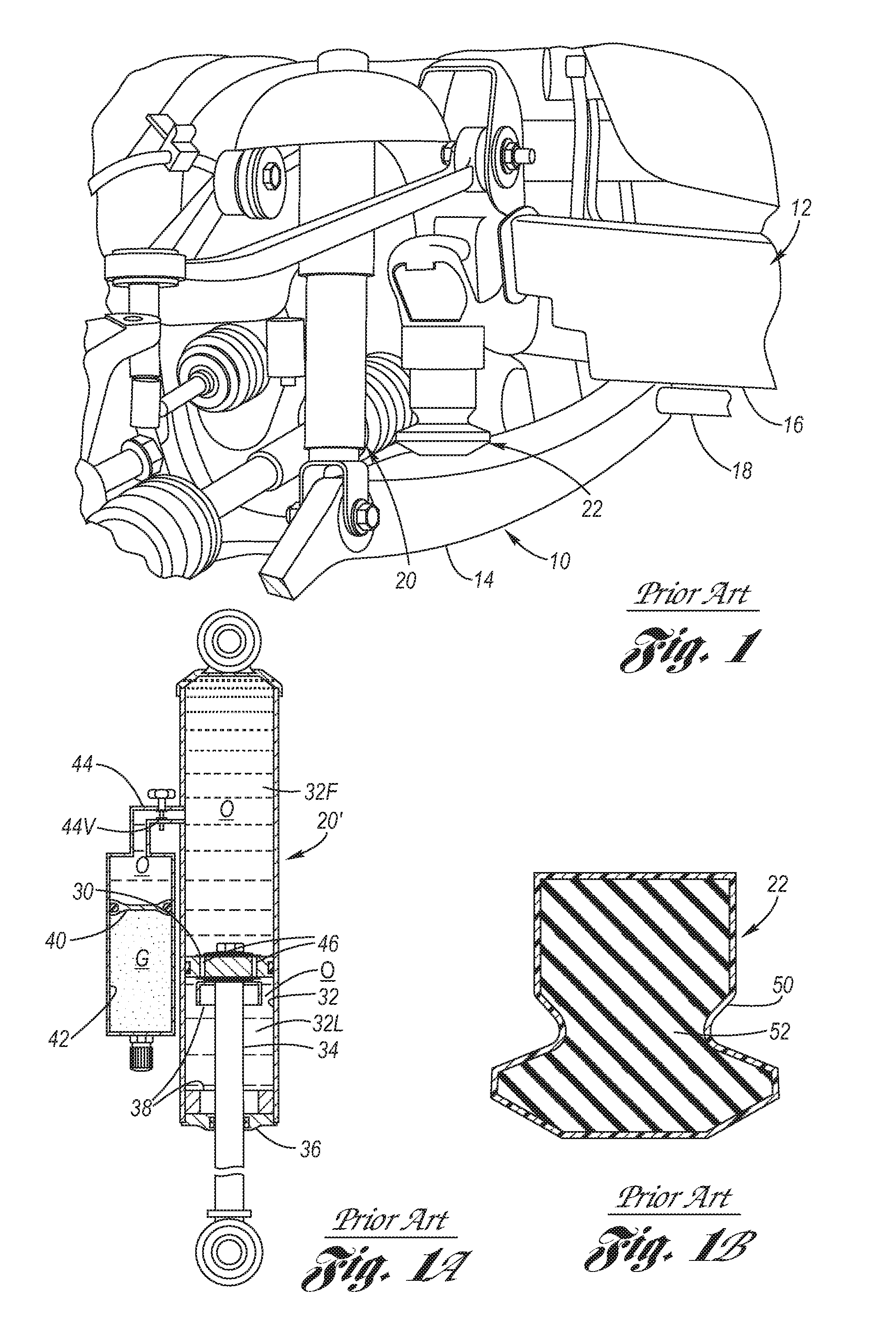 Suspension System with Optimized Damping Response