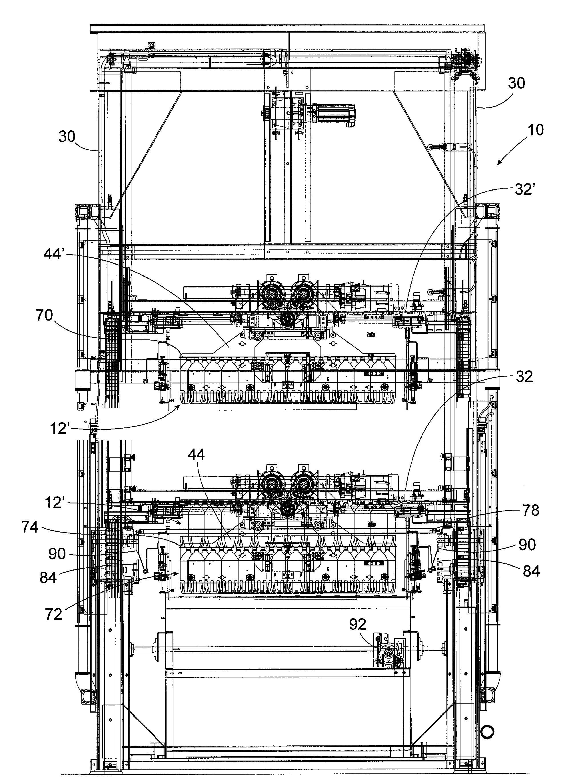 Conveyor System Apparatus for Stacking Arrayed Layers of Objects