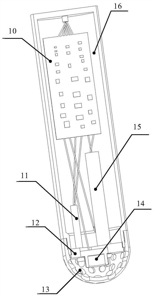 Water quality conductivity autonomous detection system and method based on unmanned ship