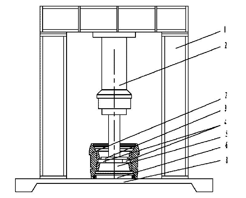 Platform for disassembling and assembling disc hob