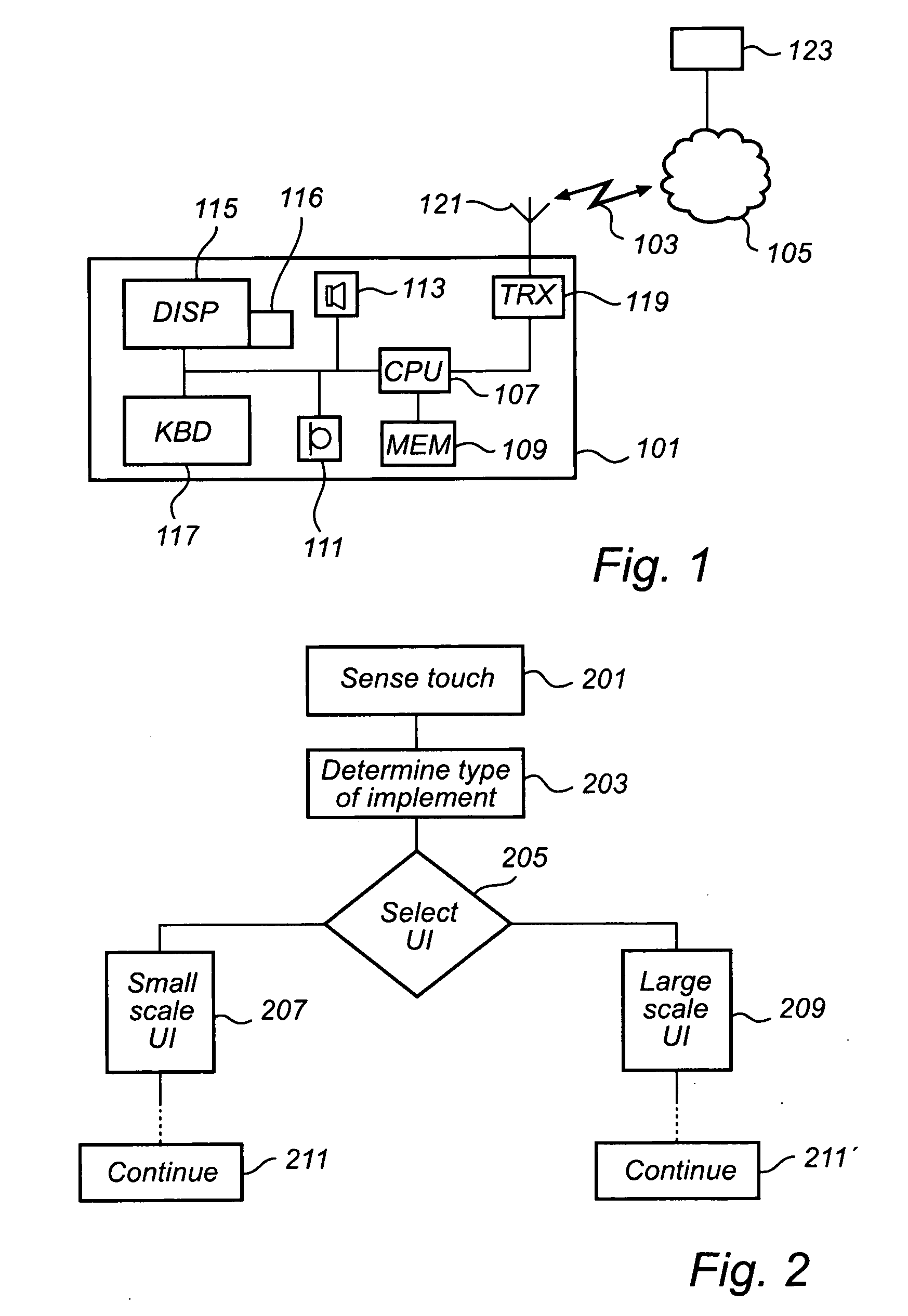 Mobile device and method