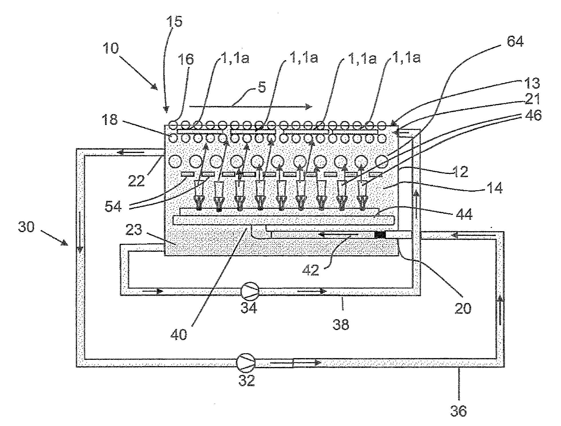 Process and apparatus for electroplating substrates