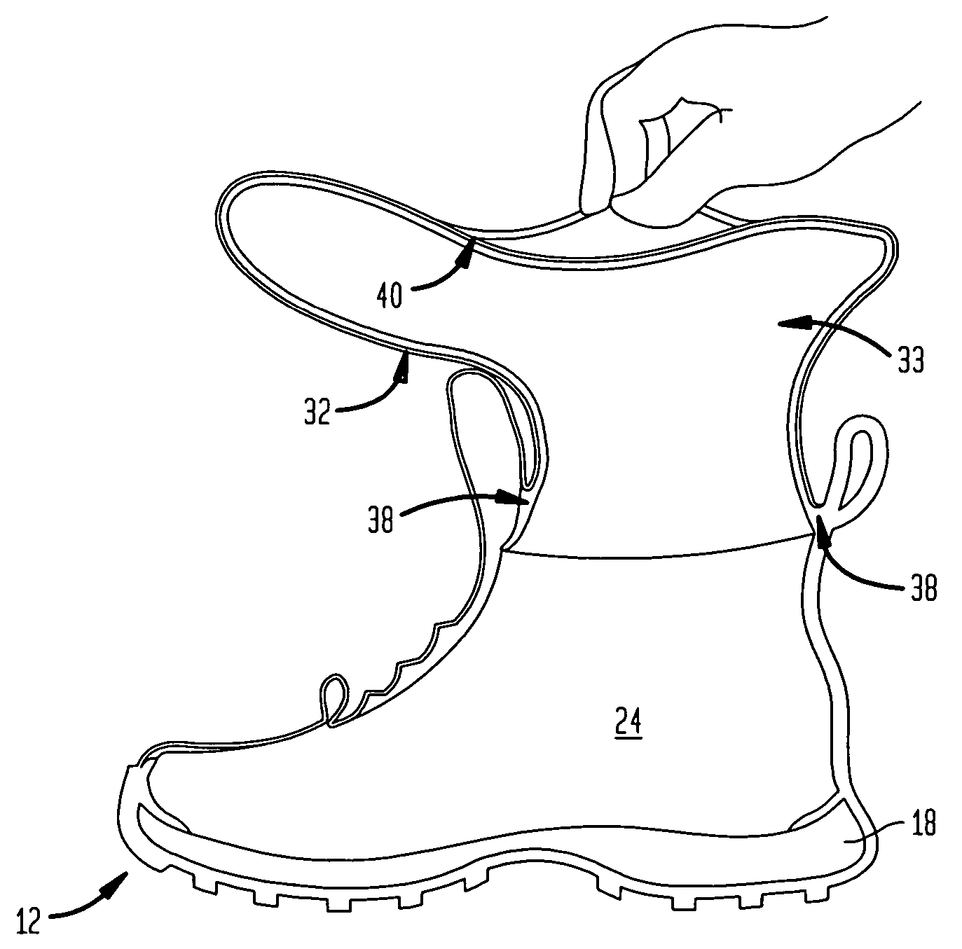 Removable or reversible lining for footwear