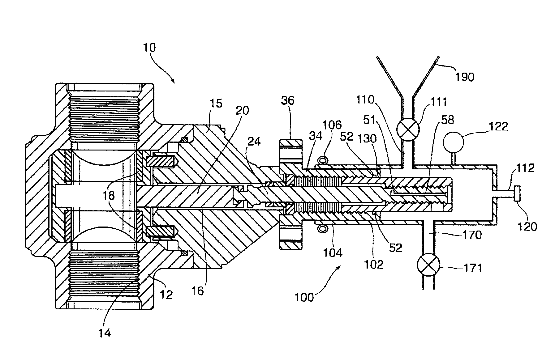 Tool for unseizing and lubricating well valves, and method of unseizing said valves