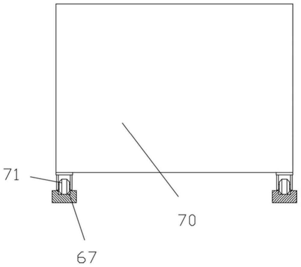 A balanced handling trolley for paving stone slabs