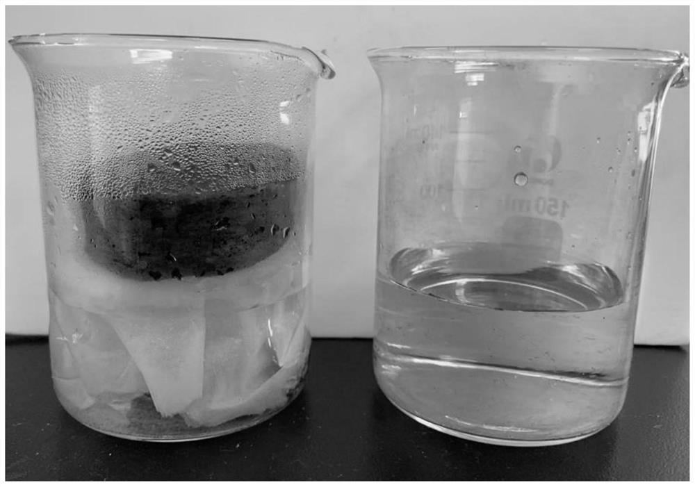 Graphene nanosheet porous photo-thermal conversion material as well as preparation method and application thereof