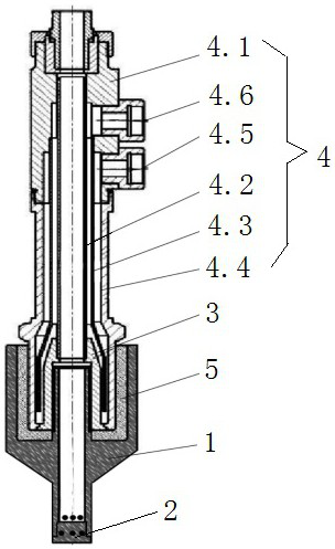 Oxygen-free copper rod mold