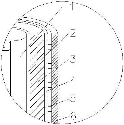 Outer-space plant culturing column and special outer-space planting system provided with the same