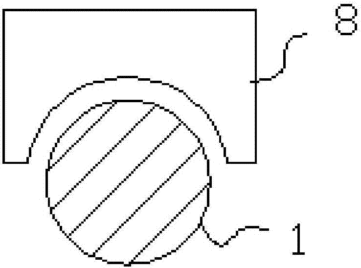 High-altitude cable de-icing device