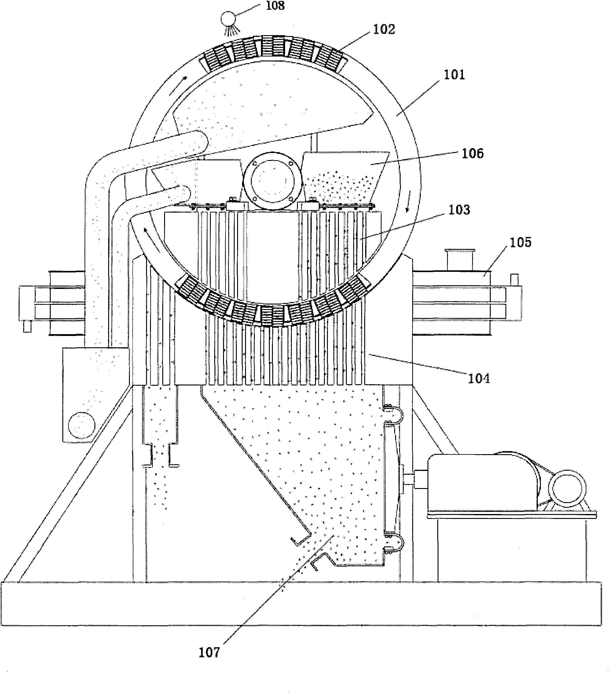 Method for recycling acid in process of producing alumina from fly ash by acid method