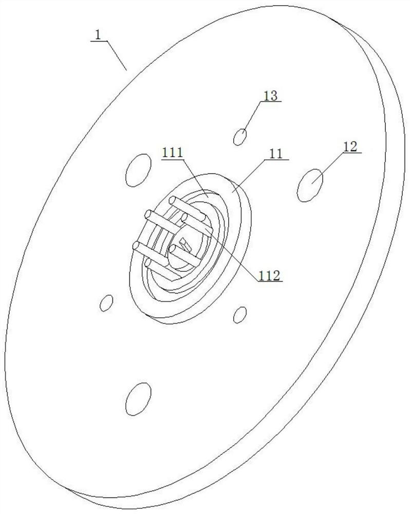 Detachable single-channel ceramic membrane module packaging structure and use method thereof