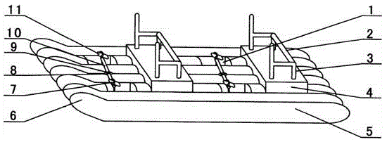 Driving method of leisure boat with paddling fin