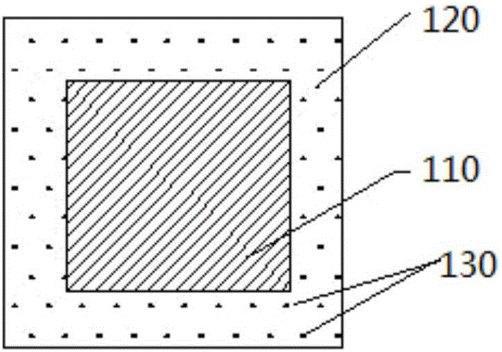 Double-layer chip scale package (CSP) light source and manufacturing method thereof