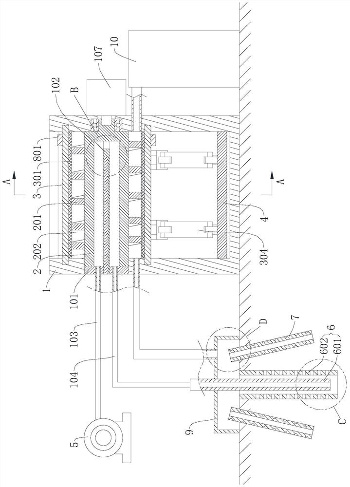 Contaminated soil in-situ solar thermal desorption remediation system