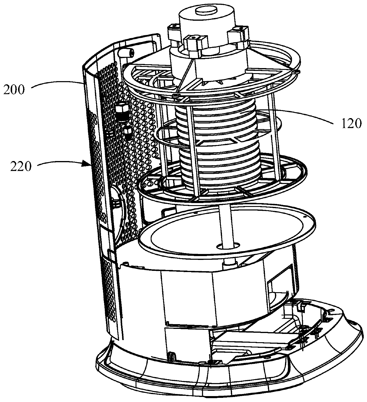 Control method of air purifying device, air purifying device, air conditioner and medium