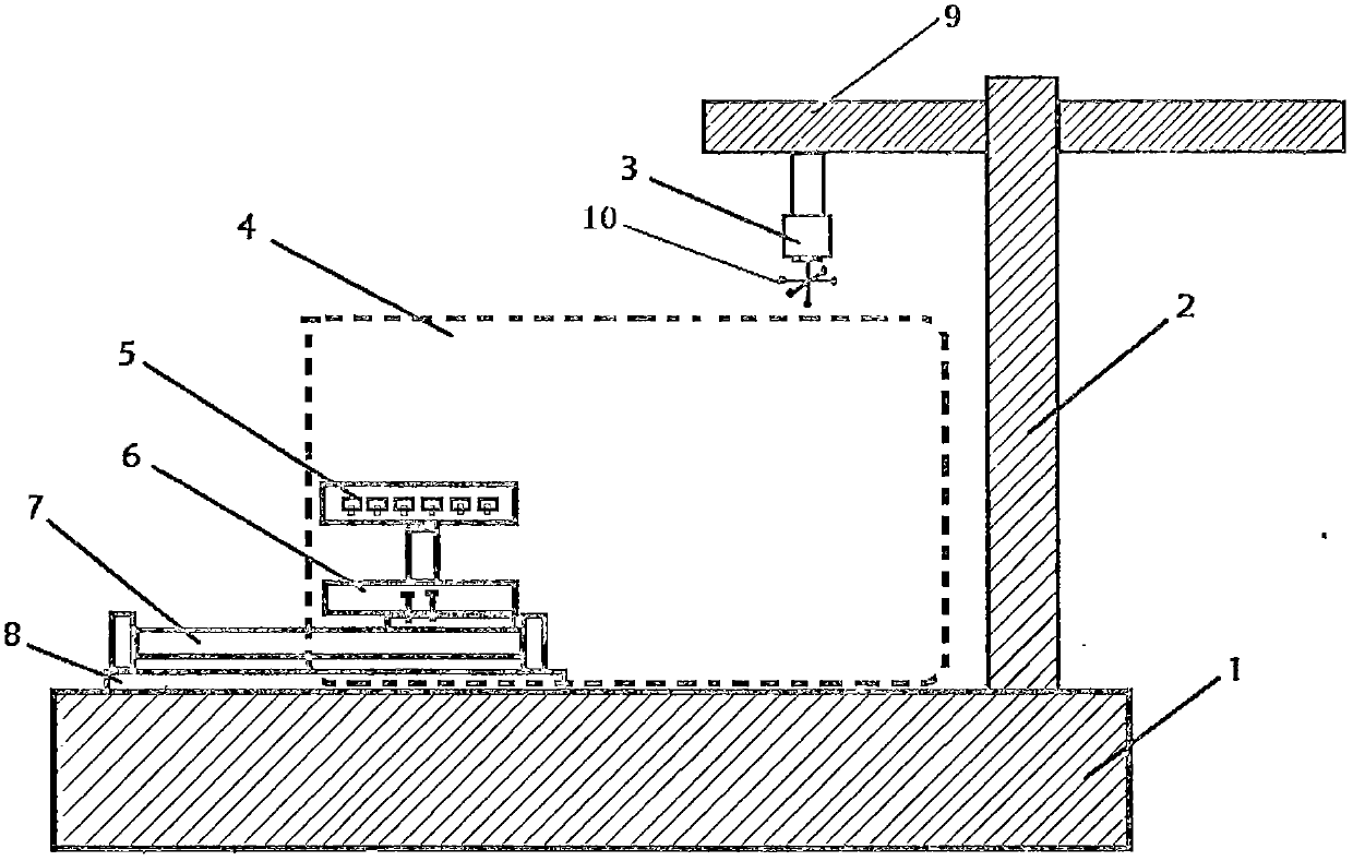 Three-dimensional movable probe system replacement frame