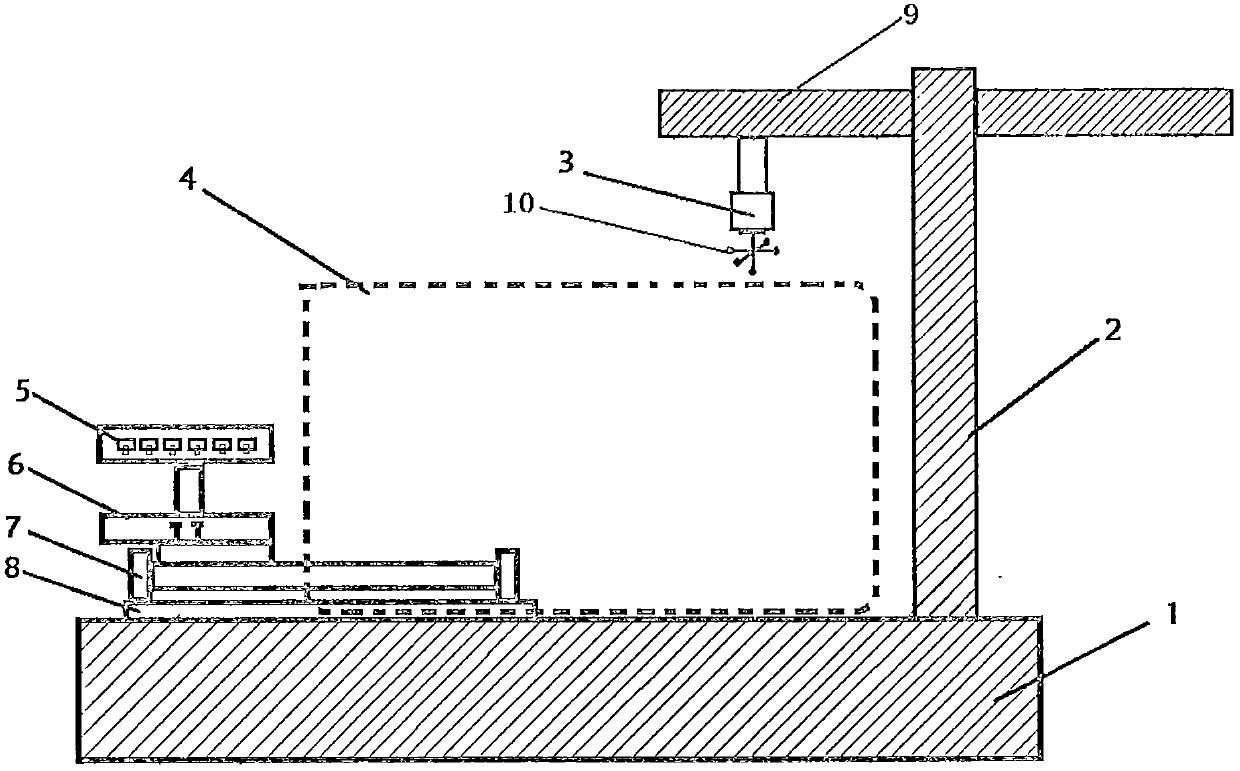 Three-dimensional movable probe system replacement frame