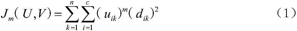 Vehicle driving condition establishment method combining principal component analysis with fuzzy c-mean clustering